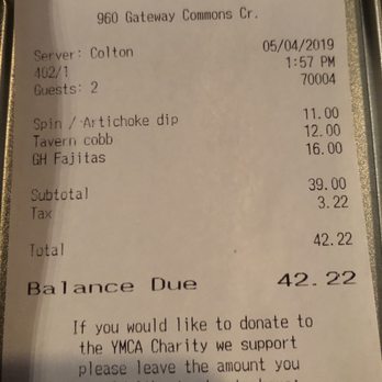 Gatehouse Tavern - Way too much for a crummy lunch - American Near Me - Wake Forest, North Carolina