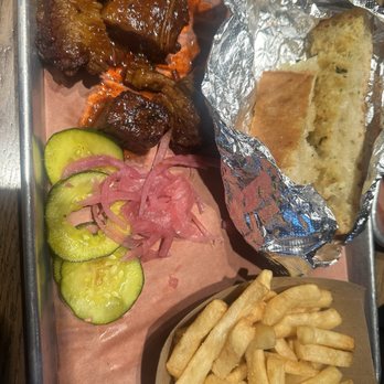 Hazy Barbecue - Burnt Ends Combo Meal. - Salad Near Me - Danville, California Hazy Barbecue - Burnt Ends Combo Meal. - Salad Near Me - Danville, California