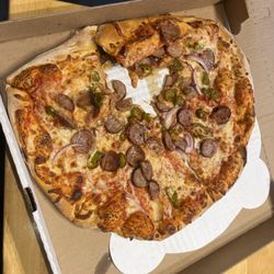 2DineIn - Violently shaken pizza is my favorite.