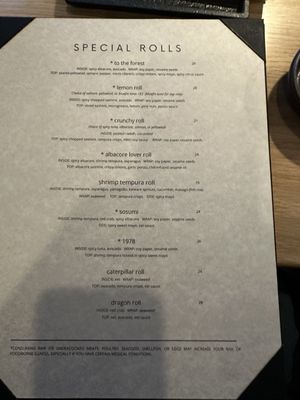 Menu photo 8 Sushi Bar Tetsuya Los Angeles, CA