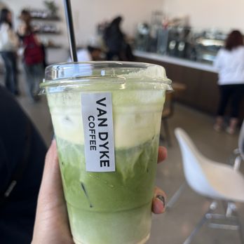 Van Dyke Coffee - Double Mango Matcha - Coffee & Tea Near Me - Los Angeles, California Van Dyke Coffee - Double Mango Matcha - Coffee & Tea Near Me - Los Angeles, California