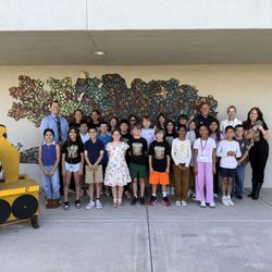 Laguna students working hard!