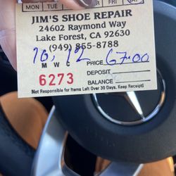 Factotum Shoe & Leather Repair - PROOF. it's worth the little drive of 15 minutes.