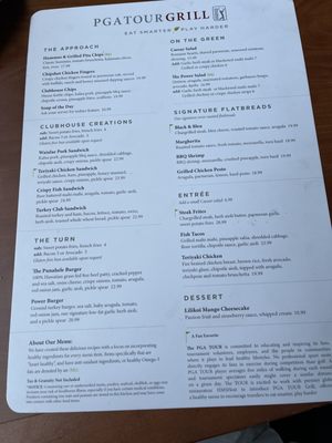 Menu photo 5 PGA Tour Grill Honolulu, HI