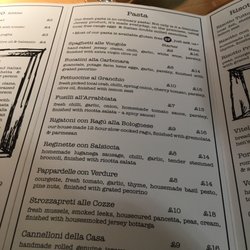 La Cantina - Menu