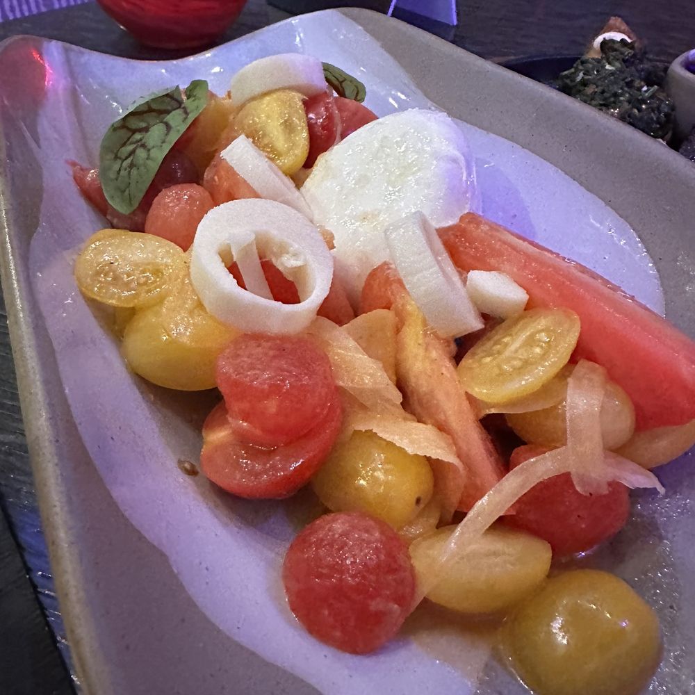 Toro Toro - heirloom tomatoes and watermelon salad - Steakhouses Near Me - Miami, Florida Toro Toro - heirloom tomatoes and watermelon salad - Steakhouses Near Me - Miami, Florida