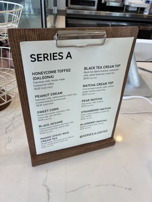 Menu photo 1 Series A Coffee Beverly Hills, CA
