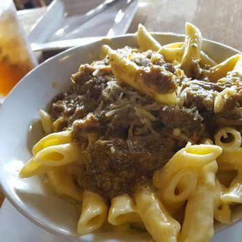 Knolls Restaurant - Pork chili verde Mac and cheese - American Near Me - Long Beach, California