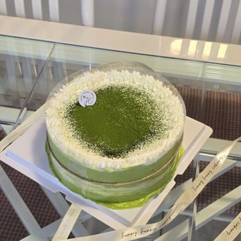 Honey Honey Cakery - Matcha Yuzu crepe cake - Bakeries Near Me - Markham, Ontario