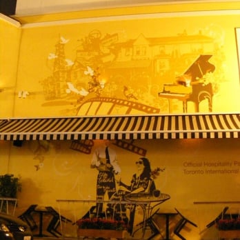 Sassafraz - Side of restaurant - painting - French Near Me - Toronto, Ontario Sassafraz - Side of restaurant - painting - French Near Me - Toronto, Ontario