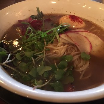 Anju Above - Pork belly ramen - Asian Fusion Near Me - Bloomington, Illinois