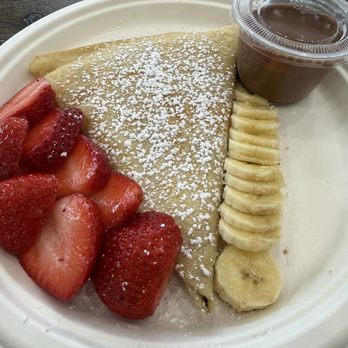 Chocolate House - Crepe with everything on the side. - Ice Cream & Frozen Yogurt Near Me - Clifton, New Jersey