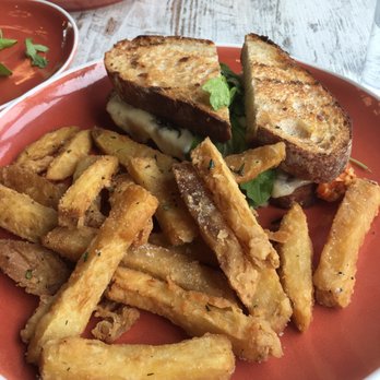 NextDoor Restaurant - Mushroom grilled cheese 4/5 - Canadian (New) Near Me - Markham, Ontario NextDoor Restaurant - Mushroom grilled cheese 4/5 - Canadian (New) Near Me - Markham, Ontario