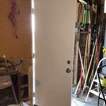 Easy Does it Handyman Services - Fireproof side door with new deadbolt - Handyman Near Me - San Bernardino, California Easy Does it Handyman Services - Fireproof side door with new deadbolt - Handyman Near Me - San Bernardino, California