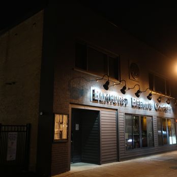 Elmhurst Brewing - An evening storefront view. - Breweries Near Me - Elmhurst, Illinois