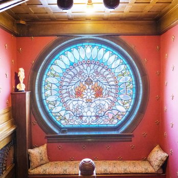 Castle Marne - Absolutely gorgeous stained glass in the stairway - Bed & Breakfast Near Me - Denver, Colorado Castle Marne - Absolutely gorgeous stained glass in the stairway - Bed & Breakfast Near Me - Denver, Colorado