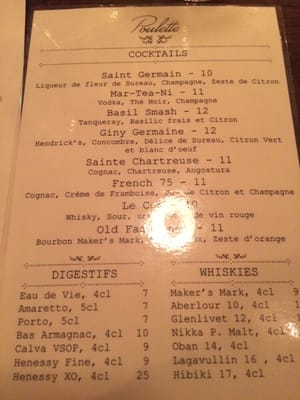 Menu photo 7 Poulette Paris, 75
