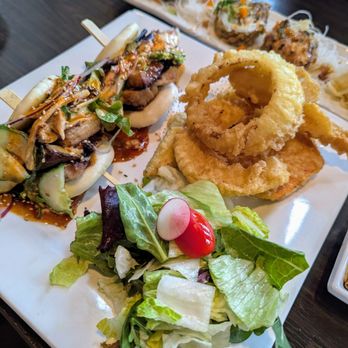 Sushiko - Cha sui Buns with Tempura - Sushi Bars Near Me - Rohnert Park, California Sushiko - Cha sui Buns with Tempura - Sushi Bars Near Me - Rohnert Park, California