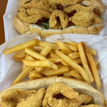 Choice Cafeteria - Shrimp poboy - Barbeque Near Me - Houston, Texas