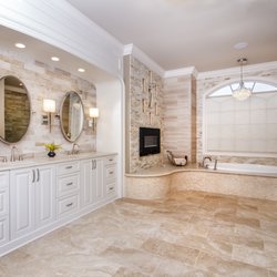 Greenbrook Design - A spa bathroom dream! Cabinets by Greenbrook Design & Walker Woodworking