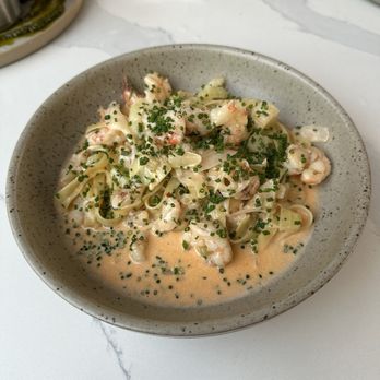 Fishbone By The Lake - Wild Argentina Shrimp Tagliatelle - Portuguese Near Me - Stouffville, Ontario Fishbone By The Lake - Wild Argentina Shrimp Tagliatelle - Portuguese Near Me - Stouffville, Ontario