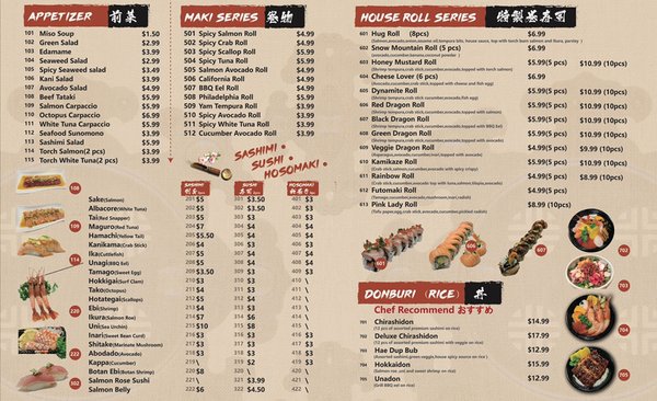 Menu photo 7 Hug Sushi Richmond Hill, ON Menu photo 7 Hug Sushi Richmond Hill, ON
