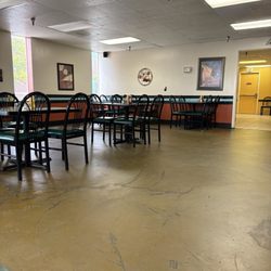 Dining area. This was taken at about 245 so it's not reflective of the business this place does.