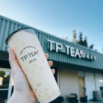 TP Tea - Orange Milk Tea with Crystal Boba - Bubble Tea Near Me - Cupertino, California TP Tea - Orange Milk Tea with Crystal Boba - Bubble Tea Near Me - Cupertino, California
