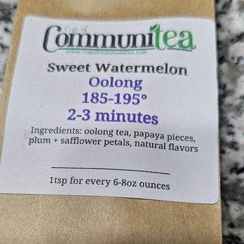 Cup of Communitea - Another choice - Coffee & Tea Near Me - Williamsville, New York
