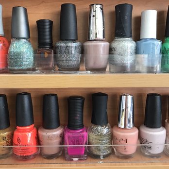 Nailery - Color selection - Nail Salons Near Me - Houston, Texas