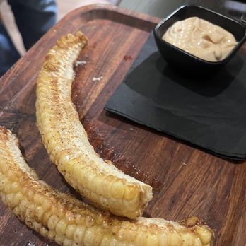 Puerta del Sol - Corn ribs con mayo ahumada - Tapas/Small Plates Near Me - San Jose, California Puerta del Sol - Corn ribs con mayo ahumada - Tapas/Small Plates Near Me - San Jose, California