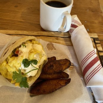 Detour Coffee - Magician sandwich (w/o avocado) and drip coffee - Coffee & Tea Near Me - Arlington, Virginia Detour Coffee - Magician sandwich (w/o avocado) and drip coffee - Coffee & Tea Near Me - Arlington, Virginia