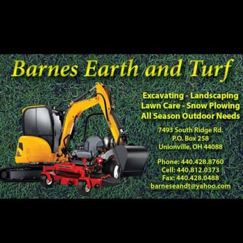 Barnes Earth and Turf - the business card for barnes earth and turf - Snow Removal Near Me - Madison, Ohio Barnes Earth and Turf - the business card for barnes earth and turf - Snow Removal Near Me - Madison, Ohio