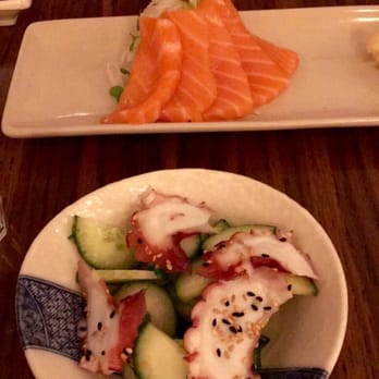 Sushi Park - Sake sashimi appetizer and tako sunomono - Sushi Bars Near Me - Oakland, California Sushi Park - Sake sashimi appetizer and tako sunomono - Sushi Bars Near Me - Oakland, California