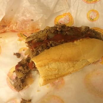 Larry's Steaks - Cheesesteak with provolone, American, fried onions, mayo, ketchup: $10.21 - Cheesesteaks Near Me - Philadelphia, Pennsylvania Larry's Steaks - Cheesesteak with provolone, American, fried onions, mayo, ketchup: $10.21 - Cheesesteaks Near Me - Philadelphia, Pennsylvania