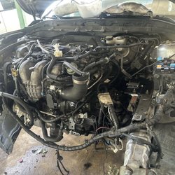 Levi's Full Service Mobile Mechanics - Engine swap Mazda three speed