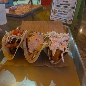 Dos Amigos Tacos - Trio of tacos - Tacos Near Me - Delray Beach, Florida Dos Amigos Tacos - Trio of tacos - Tacos Near Me - Delray Beach, Florida