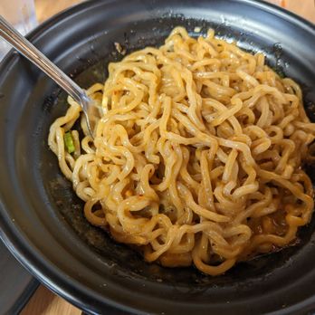 Dough Zone Dumpling House - Beaverton - Dan Dan Noodles full of szechuan peppery goodness - Dim Sum Near Me - Beaverton, Oregon