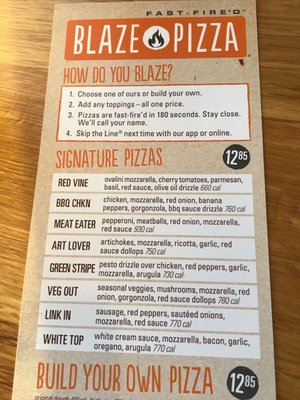 Menu photo 3 Blaze Pizza Red Deer, AB