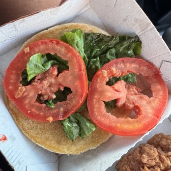 Chick-fil-A - Old lettuce old tomato - Fast Food Near Me - Riverside, California