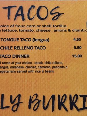 Menu photo 7 Cinco De Mayo Portage, IN