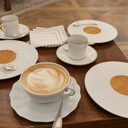 La Grande Cuisine Étoilée du Michel Guérard - Coffee with creme brûlée