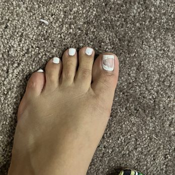 Sam’s Nail Studio - Gel nails chipped after 3 days... i got home from work took off my heels and noticed it - Nail Salons Near Me - West Covina, California Sam’s Nail Studio - Gel nails chipped after 3 days... i got home from work took off my heels and noticed it - Nail Salons Near Me - West Covina, California