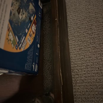 House To Home Moving - Cracked base on bookcase - Movers Near Me - Orangevale, California
