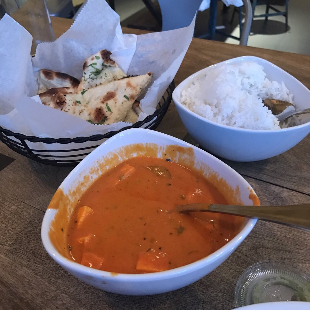 Curry on Fire - Paneer Butter Masala, Garlic Naan - Indian Near Me - Chicago, Illinois Curry on Fire - Paneer Butter Masala, Garlic Naan - Indian Near Me - Chicago, Illinois