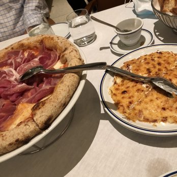 Cipriani - Proscuitto pizza and baked ham and cheese pasta - Italian Near Me - Las Vegas, Nevada Cipriani - Proscuitto pizza and baked ham and cheese pasta - Italian Near Me - Las Vegas, Nevada