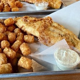 Fish fry with tots