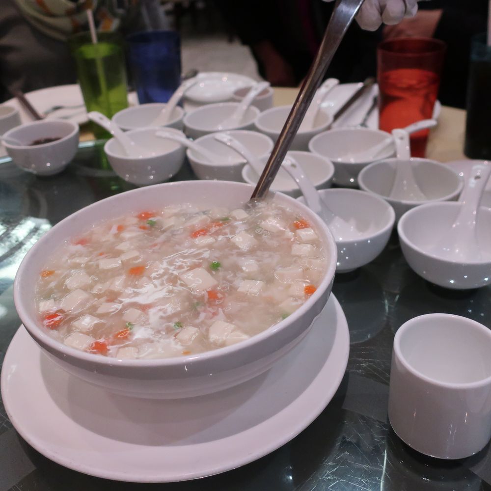 MingHin Cuisine - Seafood and tofu soup. - Dim Sum Near Me - Rolling Meadows, Illinois MingHin Cuisine - Seafood and tofu soup. - Dim Sum Near Me - Rolling Meadows, Illinois