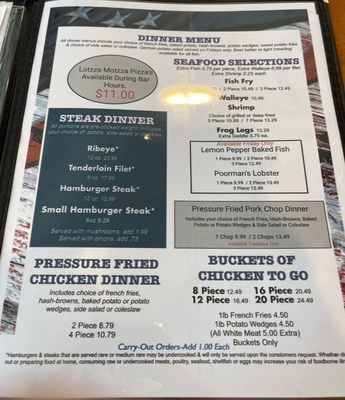Menu photo 3 Fraternal Order of Eagles Merrill, WI