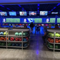 The bowling alley